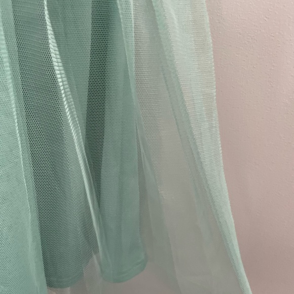 ModCloth floral lace tulle dress | Starlet’s Web | sweetheart neckline retro - Picture 5 of 16